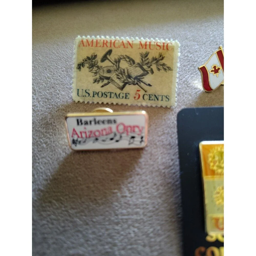 Assorted Pins Lot Or 5